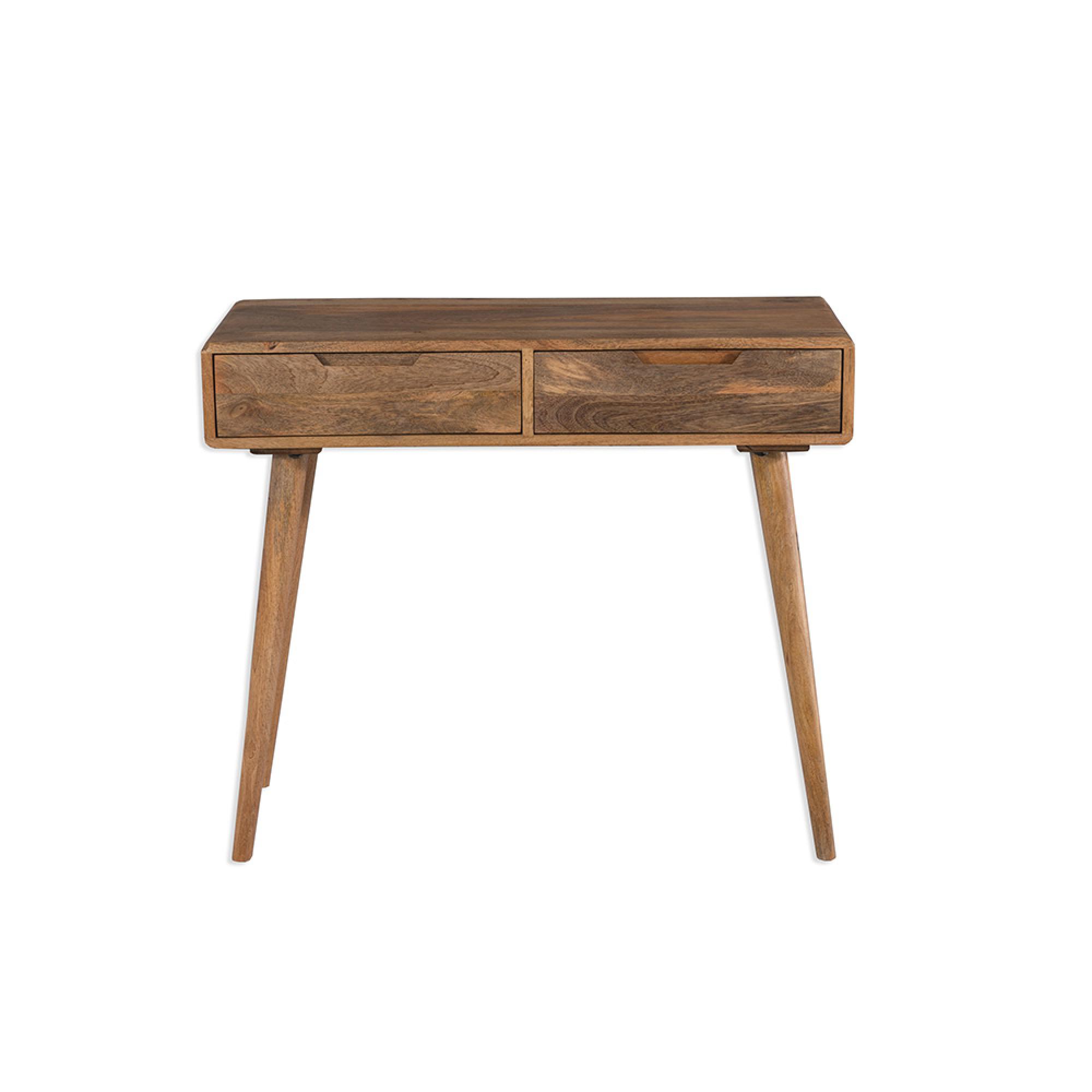 Surya Century Console Table - 2 Drawer - Solid Mango Wood