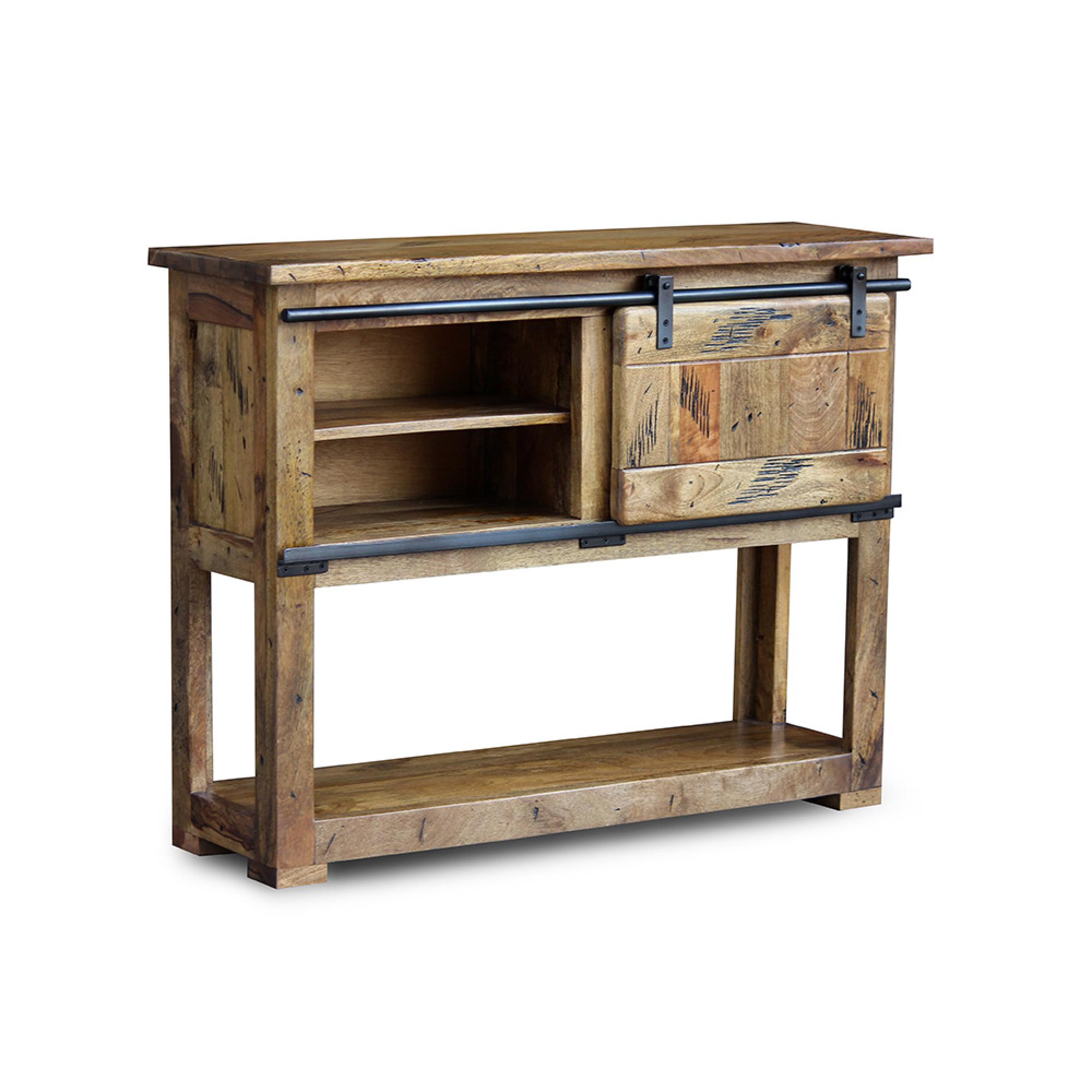 Raipur Works Console Table - 110cm - Industrial Style Wooden