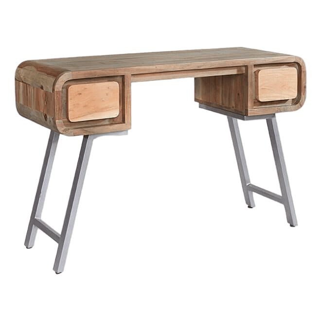 Dalhousie Industrial Acacia Wood Writing Desk