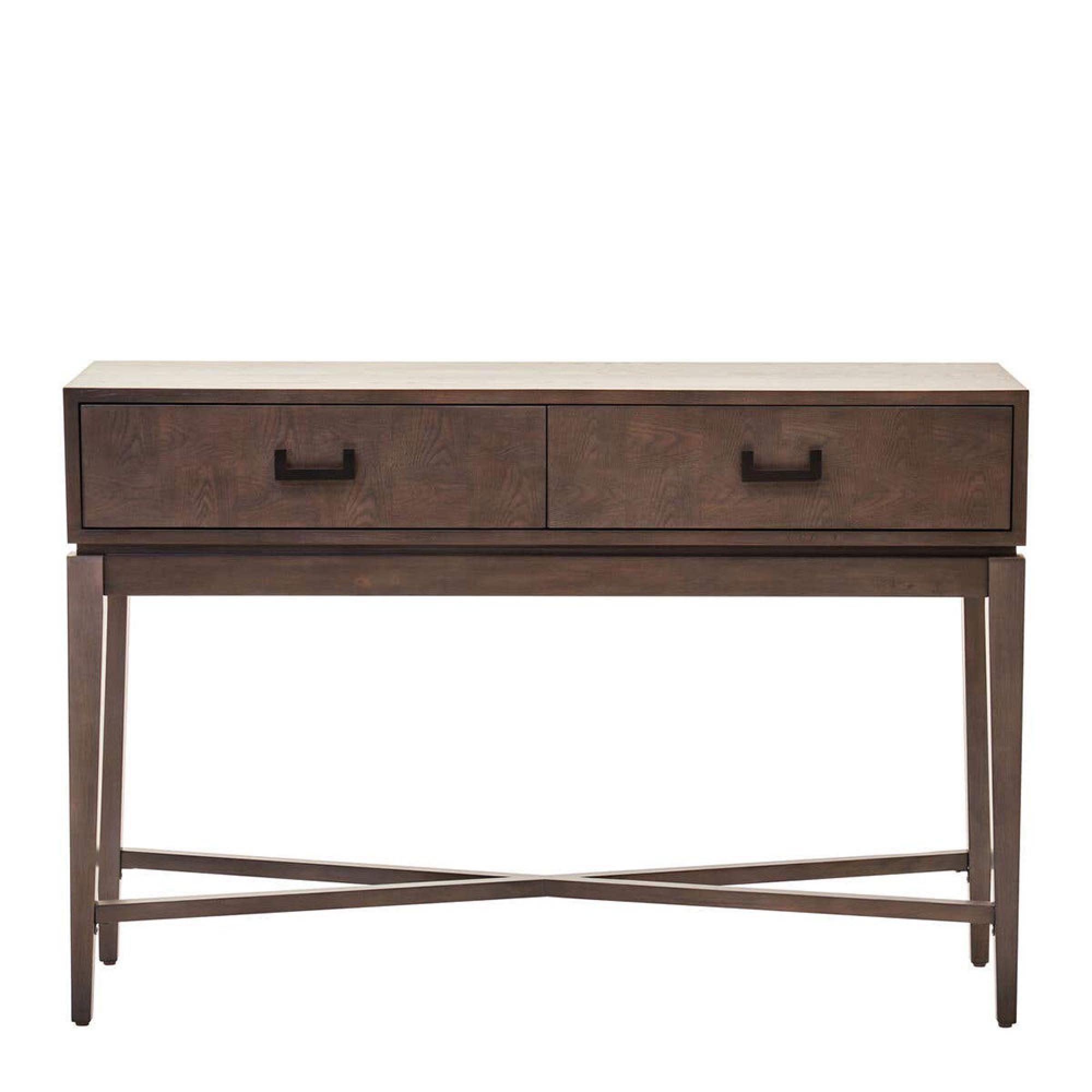 Dimaro Console Table - 2 Drawer - Elm Wood