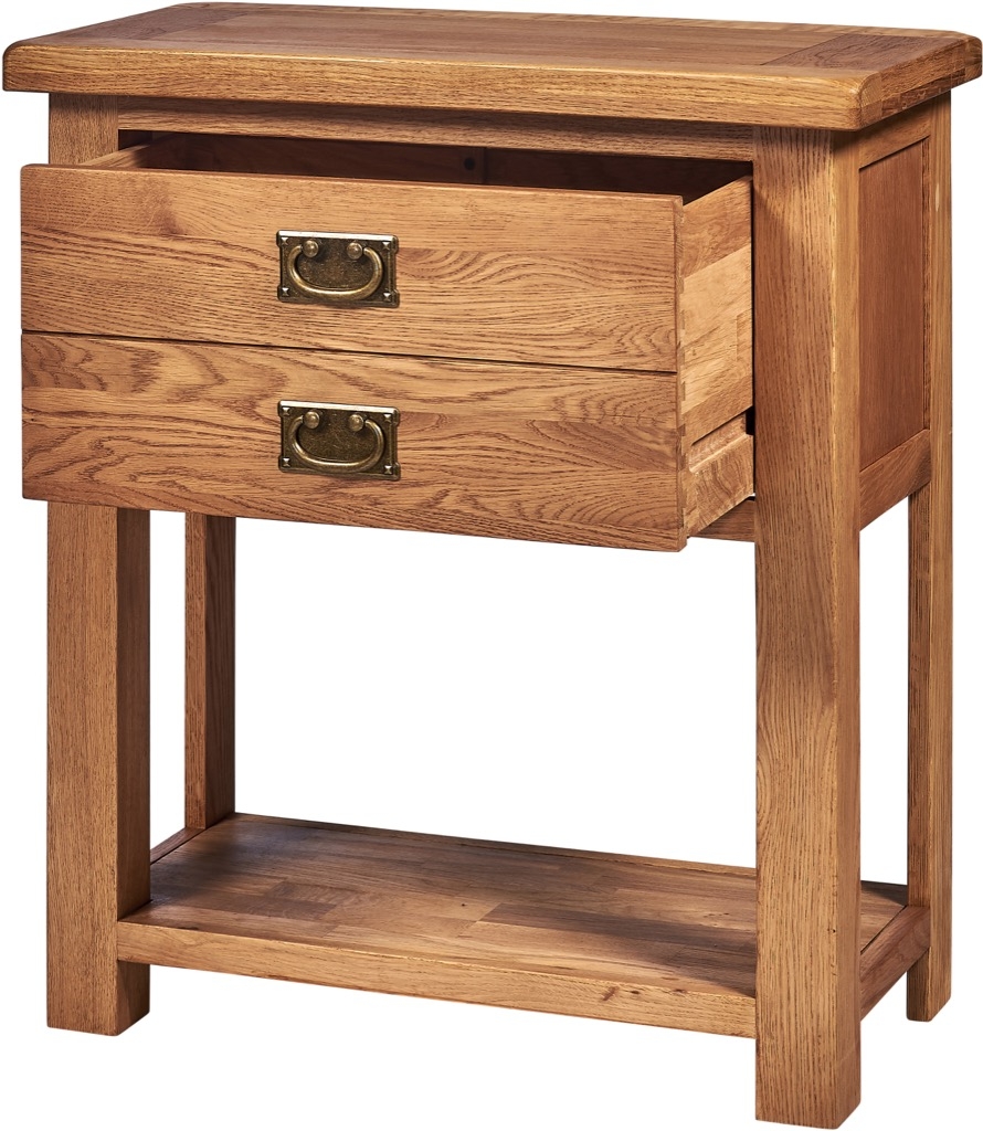 Kent Console Table - 2 Drawer - Oak