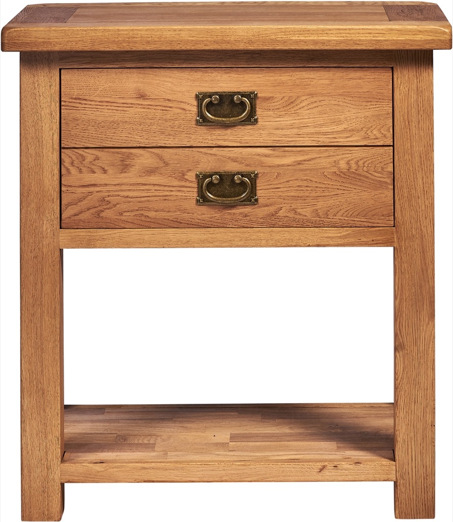 Kent Console Table - 2 Drawer - Oak