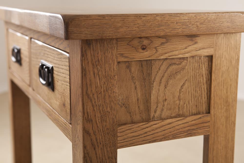 Originals Rustic Oak Console Table
