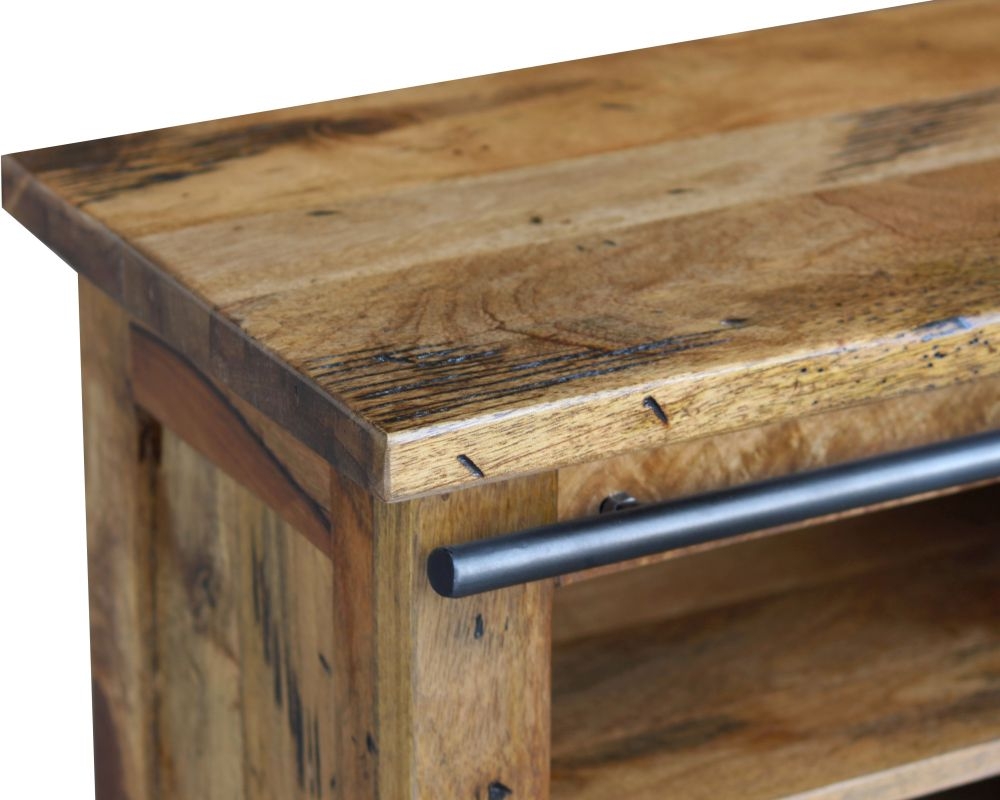 Raipur Works Console Table - 110cm - Industrial Style Wooden