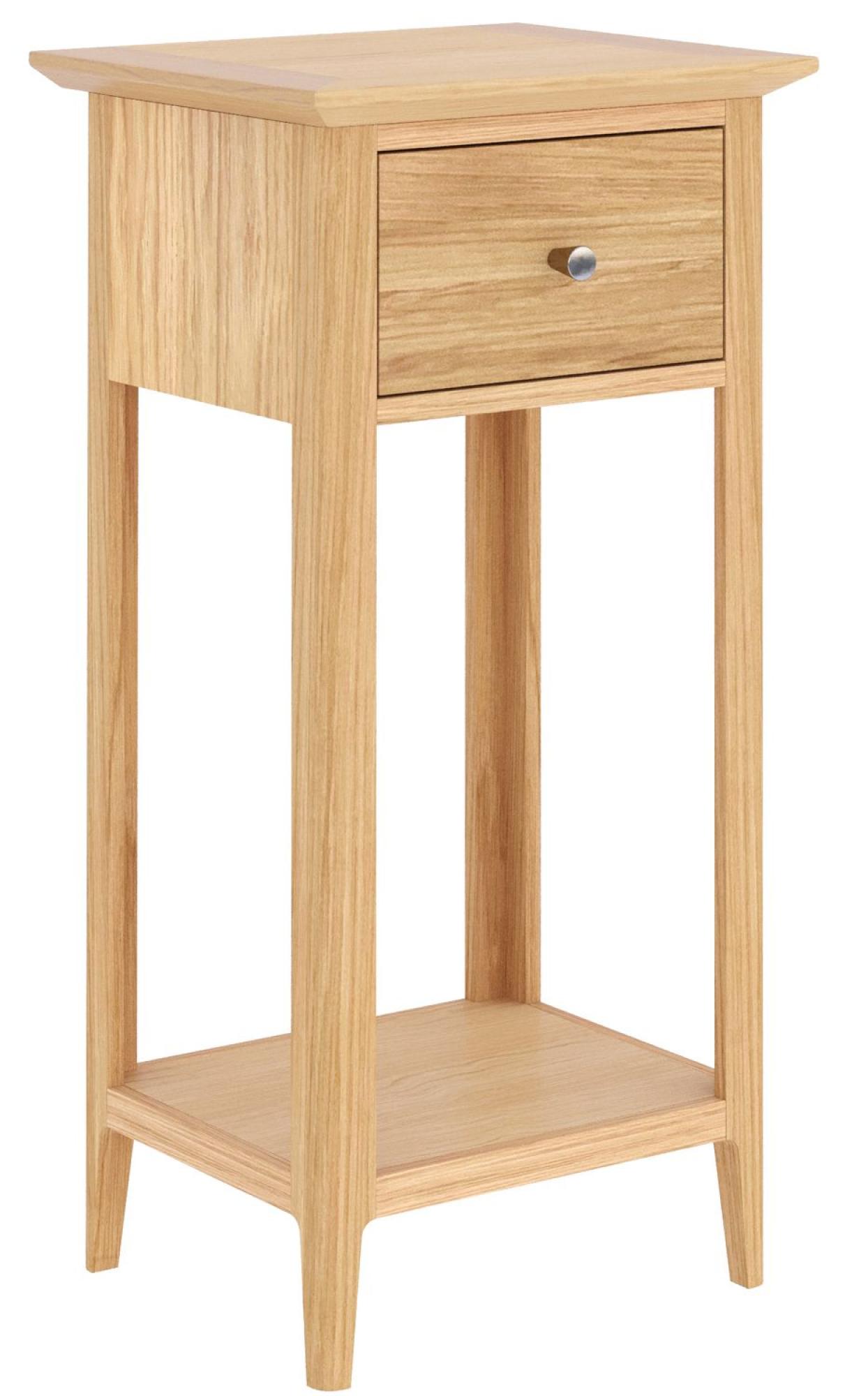 Selene Oak 1 Drawer Hall Table