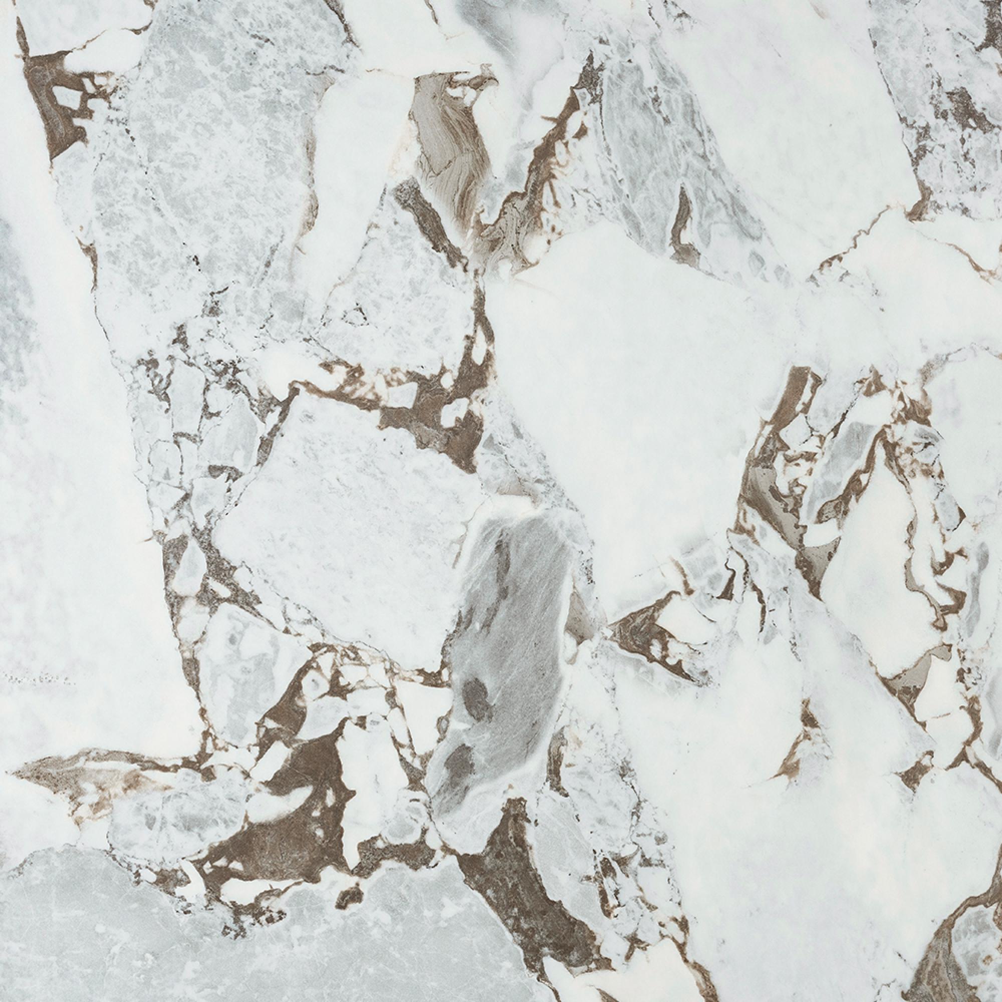 Viola Side Table - Square - White Marble