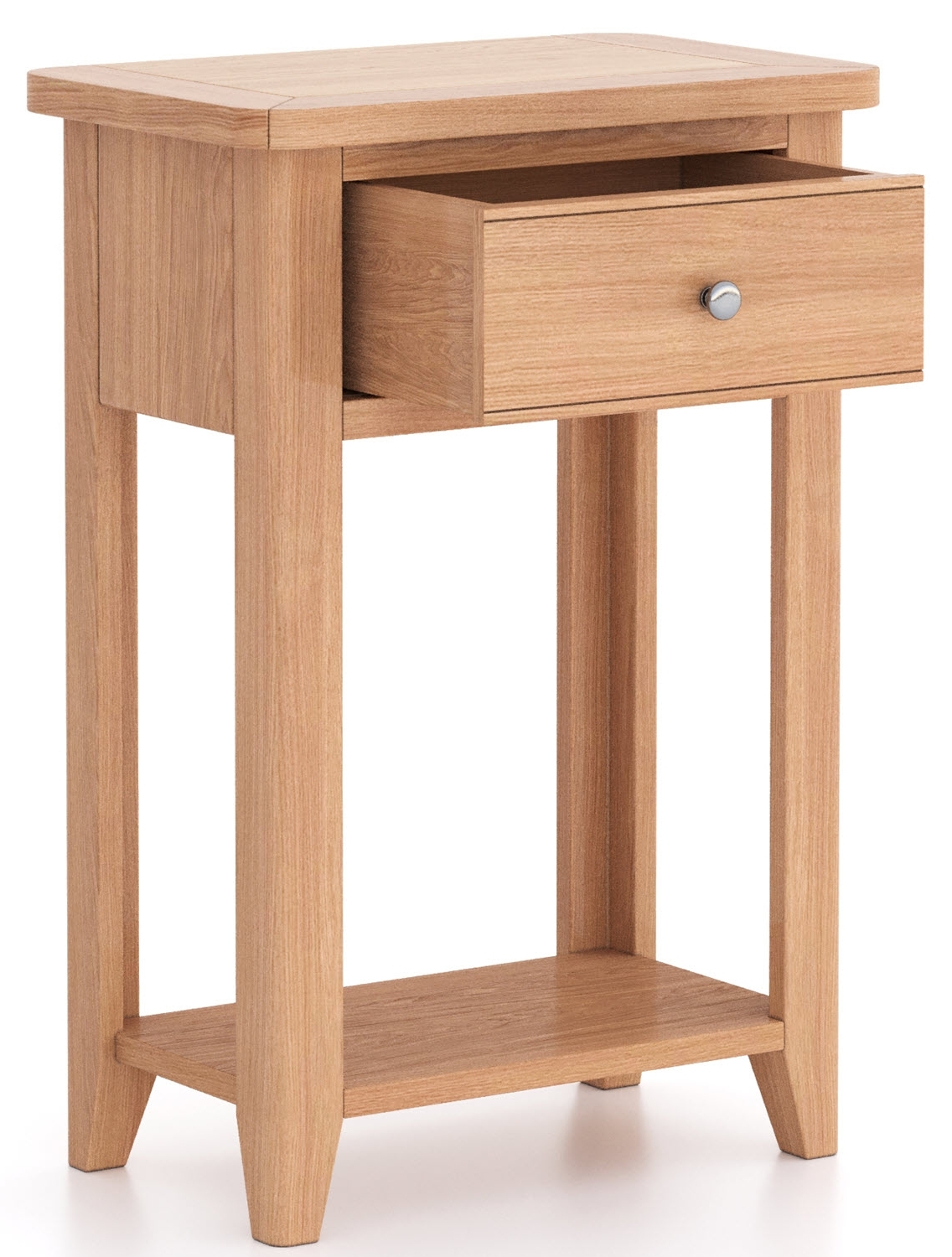 Arden Oak 1 Drawer Telephone Table