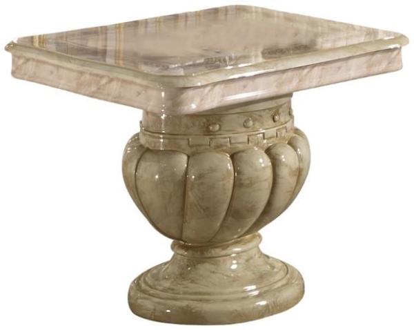 Betty Onyx Italian Square Lamp Table