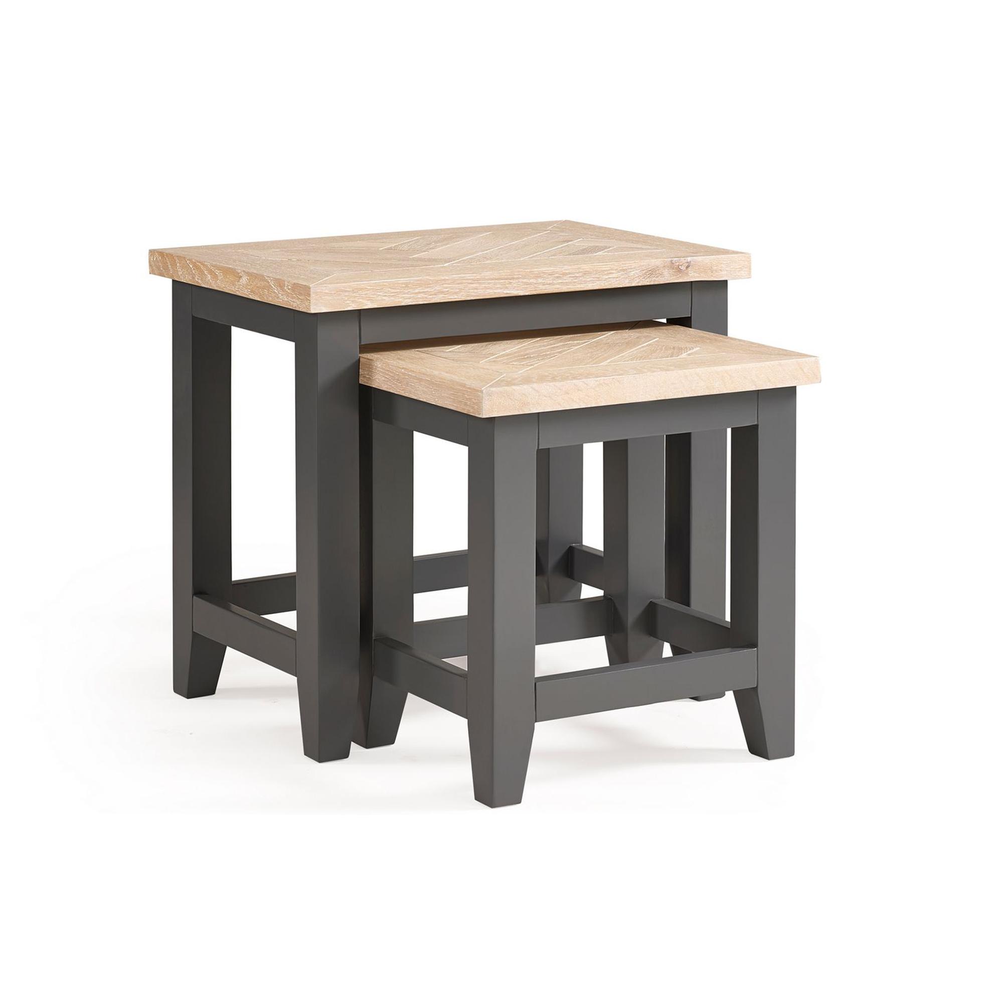 Bordeaux Nest of Tables - Set of 2 - Grey