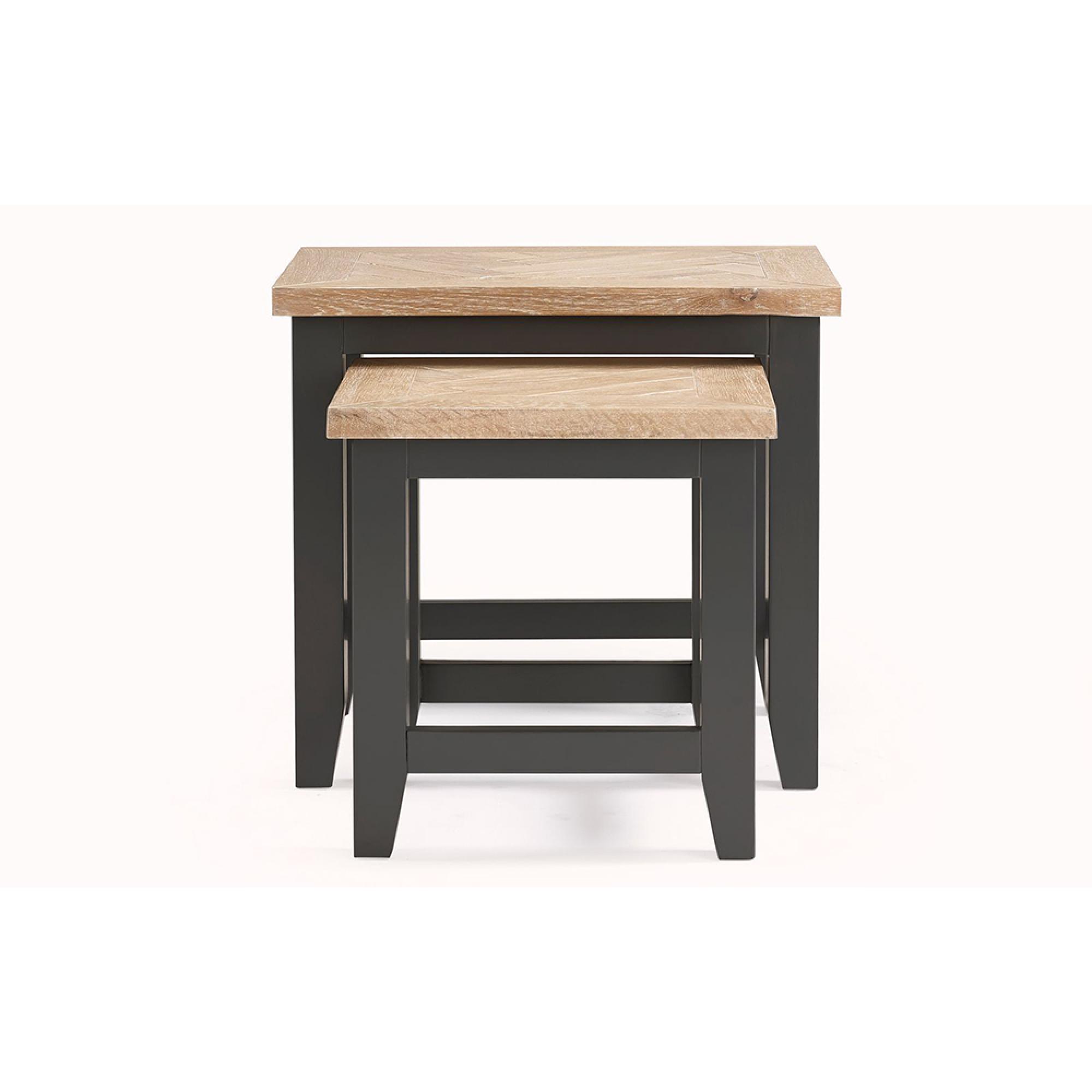 Bordeaux Nest of Tables - Set of 2 - Grey