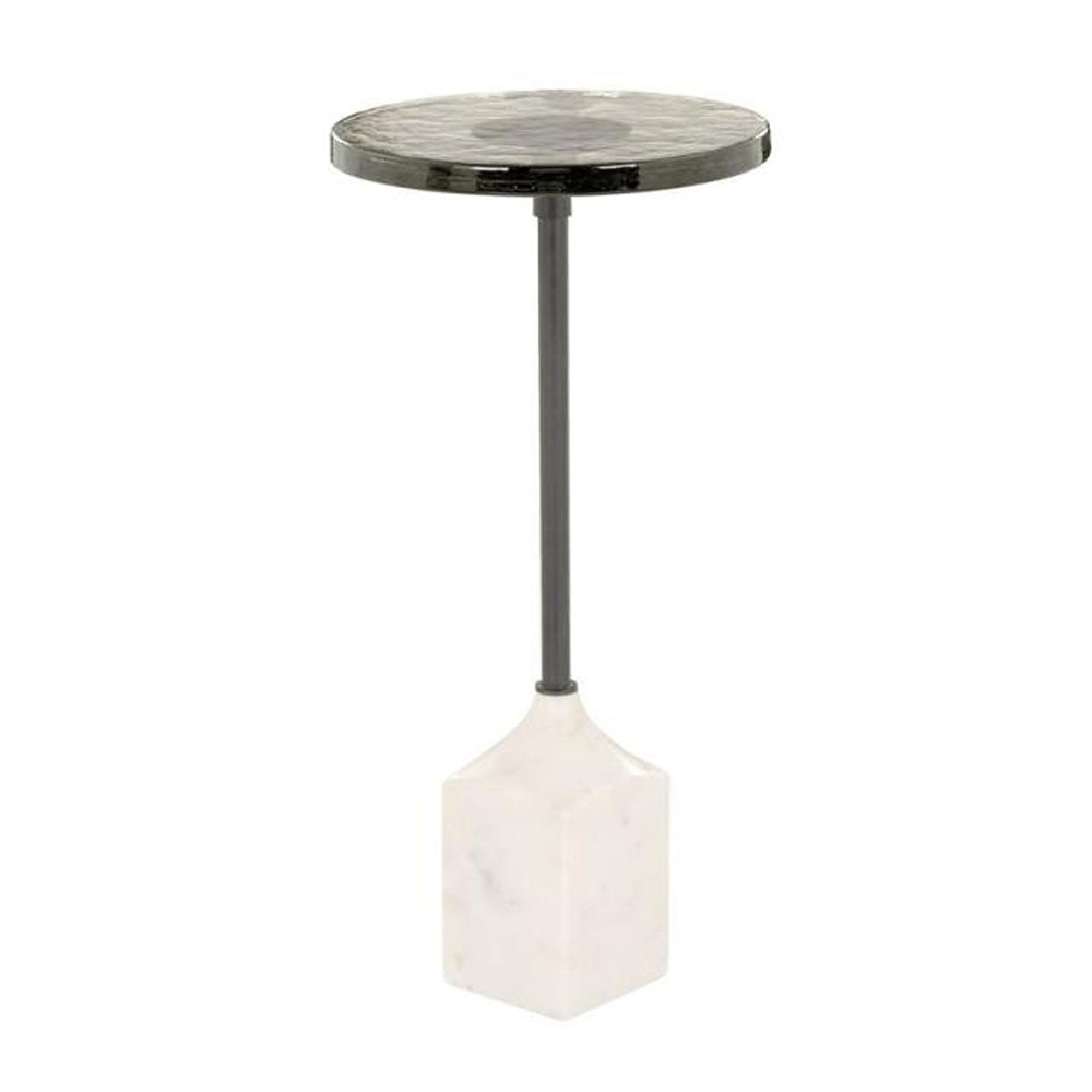 Clearance - Aurora Glass Round Side Table - FSS16366
