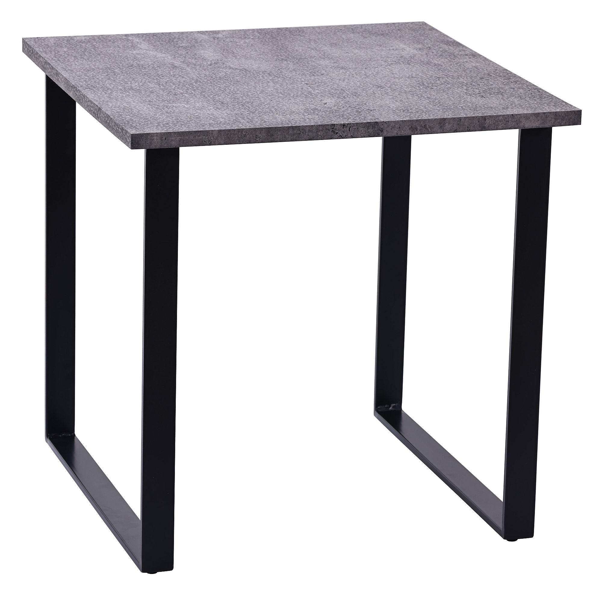 Clearance - Texas Side Table - Square - Grey