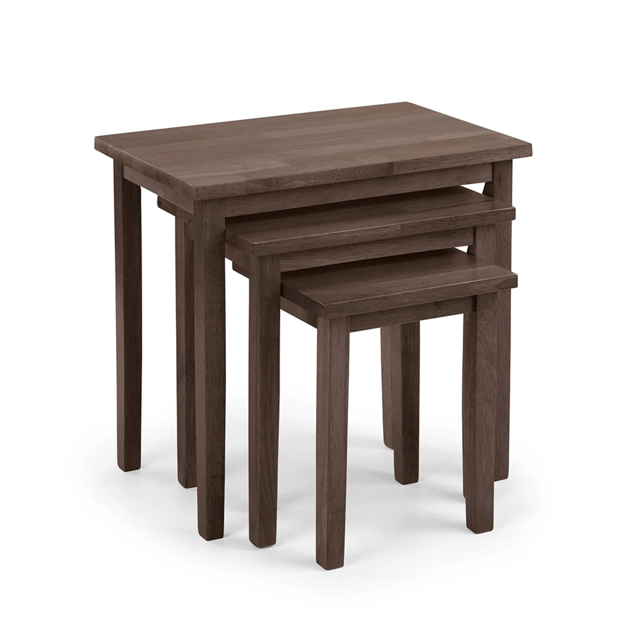 Cleo Nest of Tables - Set of 3 - Walnut