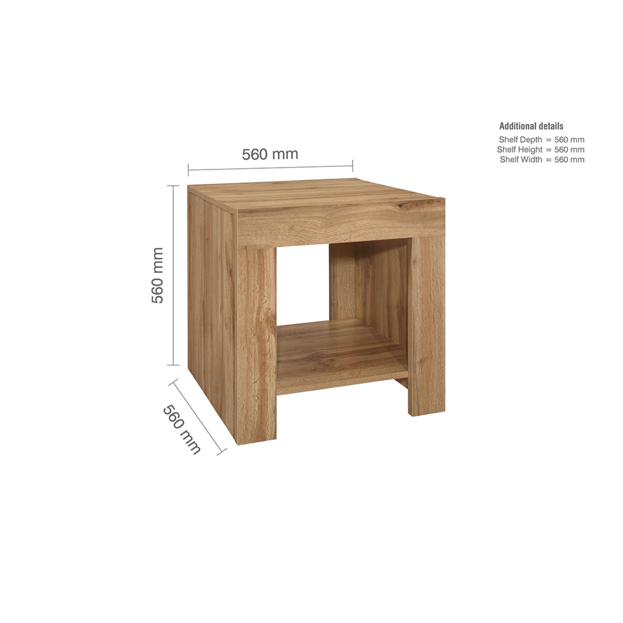 Compton Lamp Table - Oak