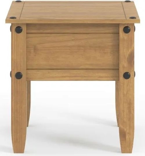Corona Lamp Table - Pine Mexican