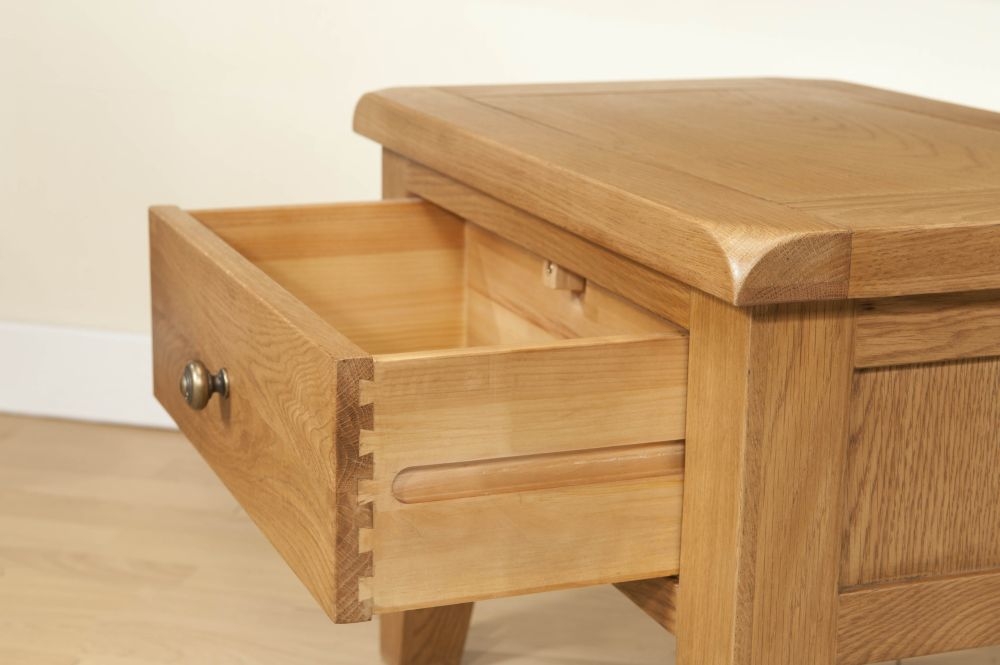 Dorset Side Table - 1 Drawer - Oak