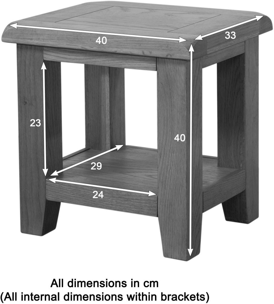 Dorset Lamp Table - Oak