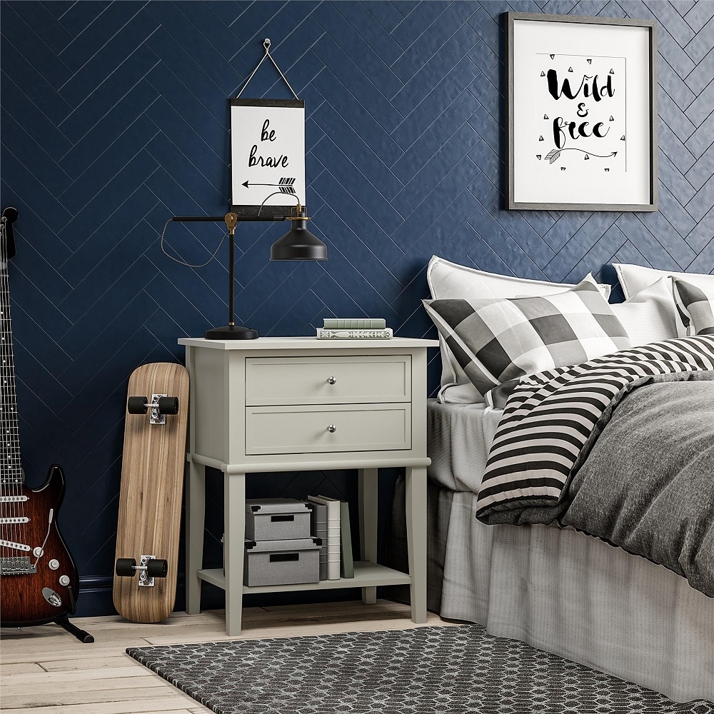 Franklin Accent Table - White - 5062096PCOMUK