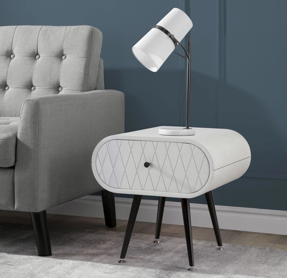 Astana Lamp Table - Grey Mist - JF912