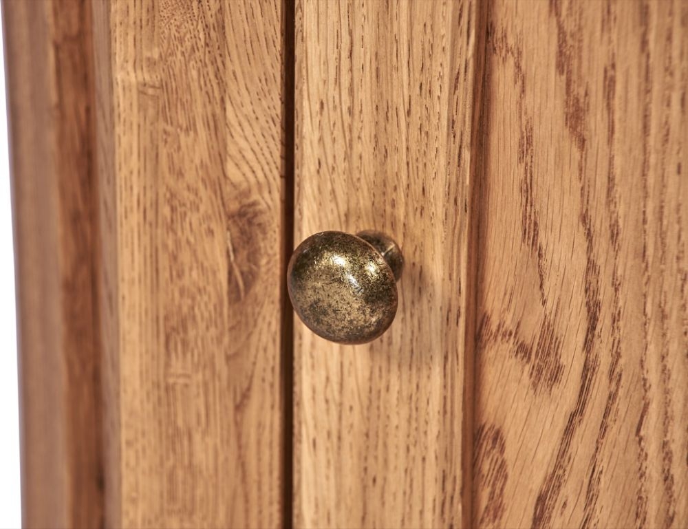 Kent Oak Corner Lamp Table