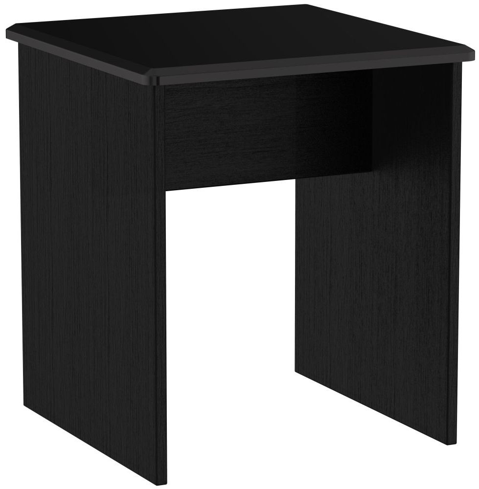Knightsbridge Lamp Table - Black Gloss