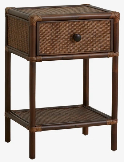Hayes Side Table - Rattan