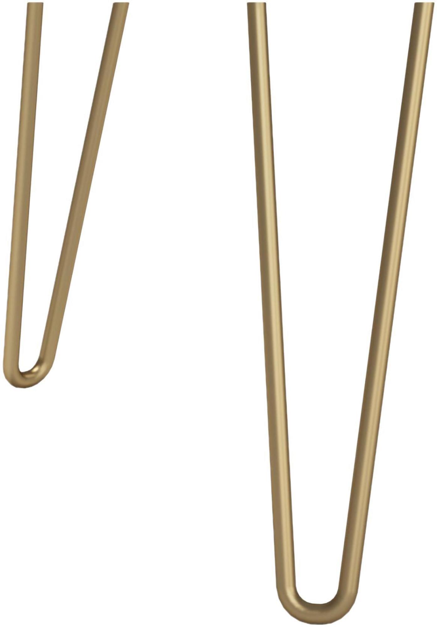 Novogratz Athena Nesting Tables - White Marble Effect - Set of 2 - 7021891COMNUK