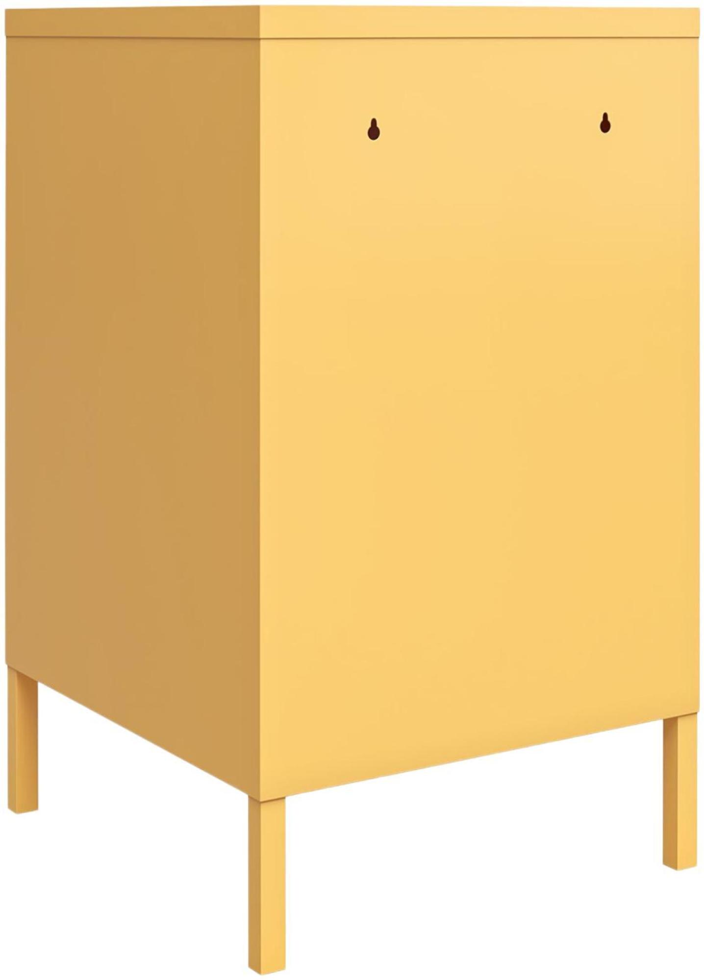 Novogratz Cache Locker End Table - Yellow - 2354814COMNUK