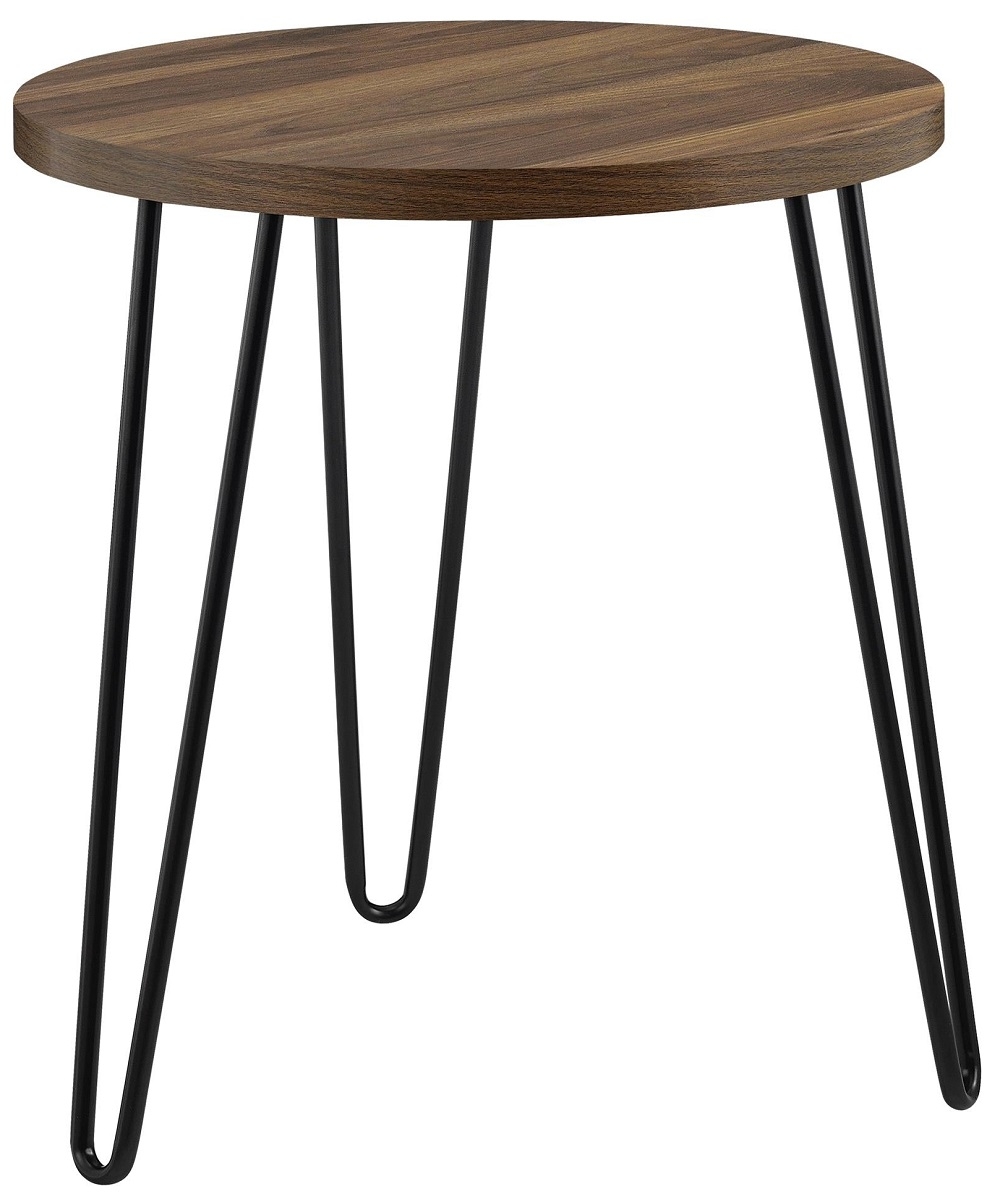 Owen Round End Table - Walnut - 3613222COMUK