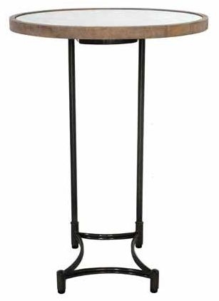 Oval Mango Wood Supper Table with Metal Base