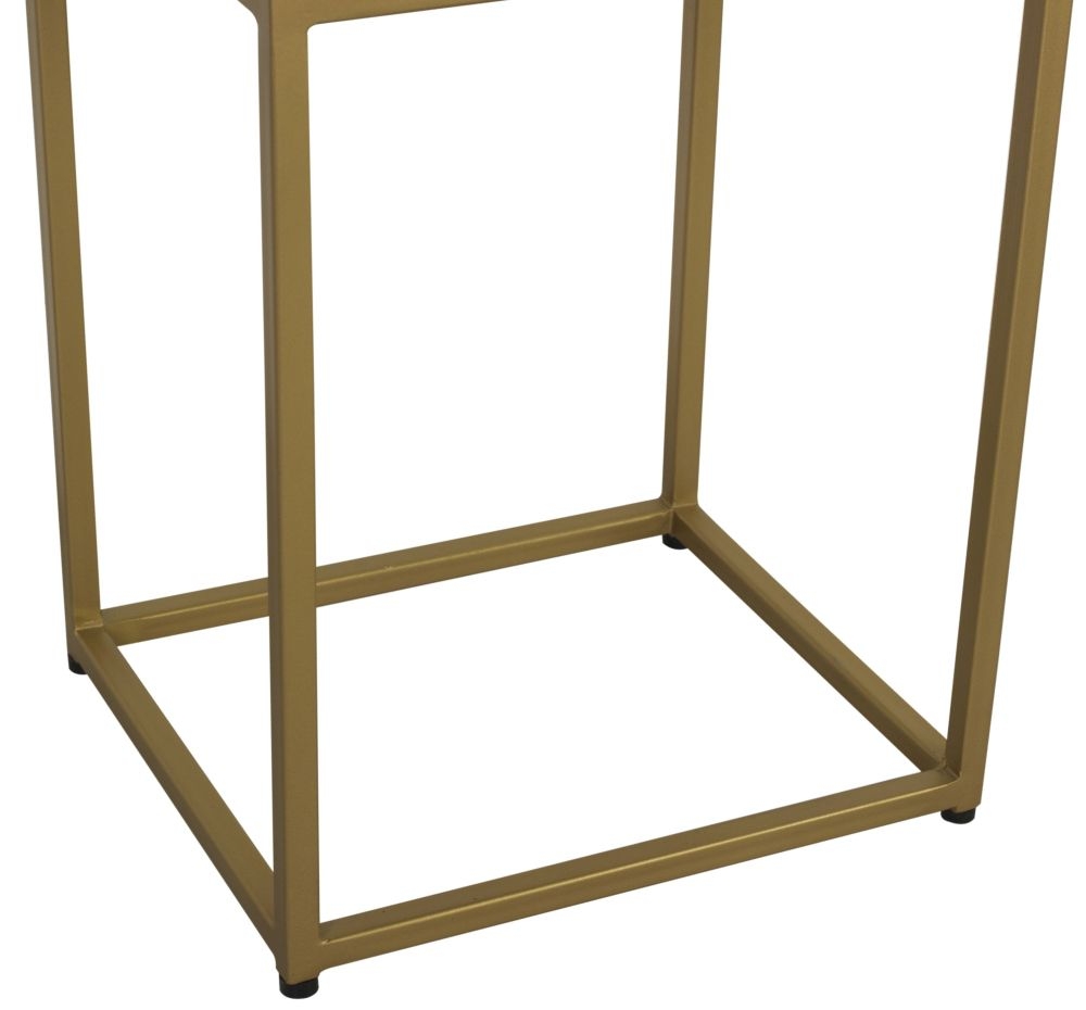 Rattan 1 Drawer Side Table