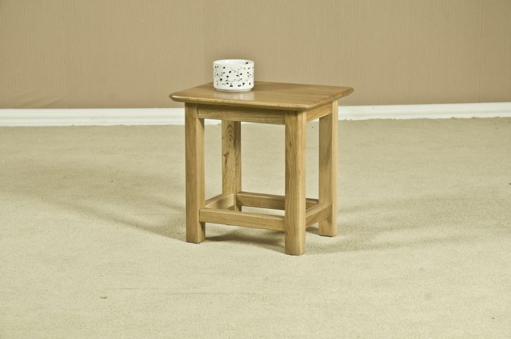 Shaker Oak Side Table