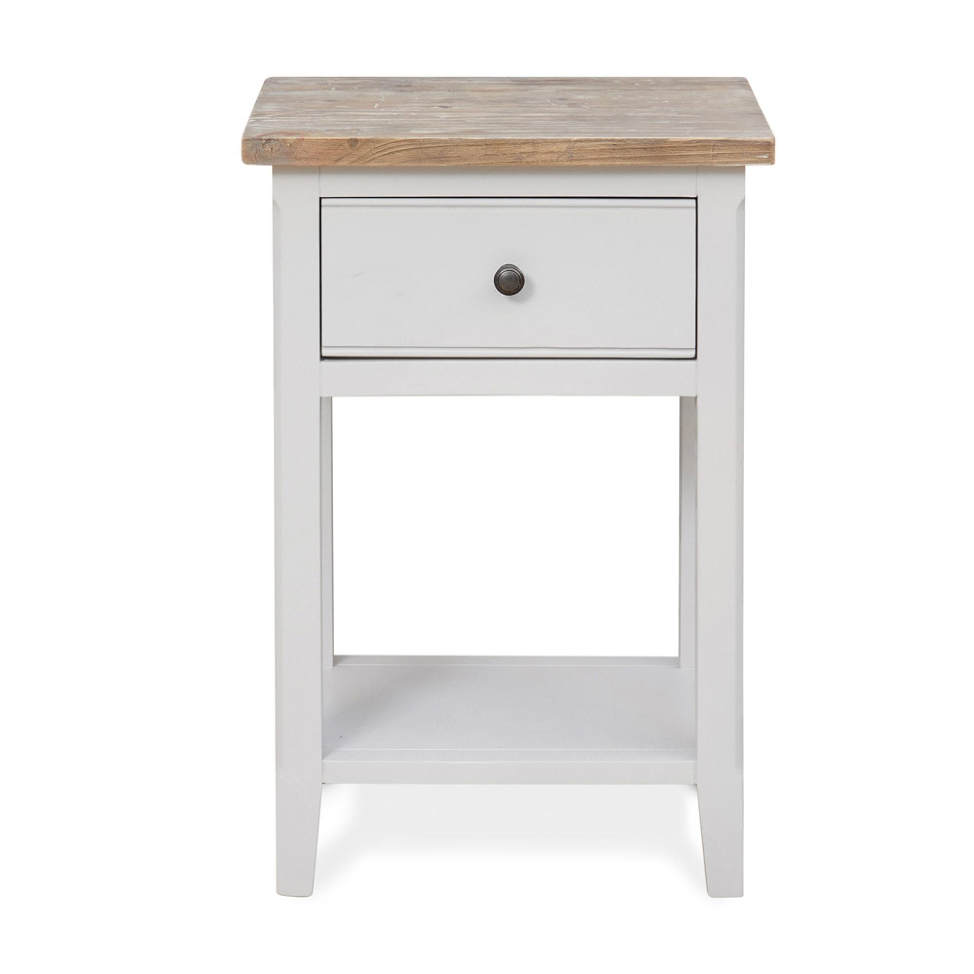 Signature Grey Painted Lamp Table