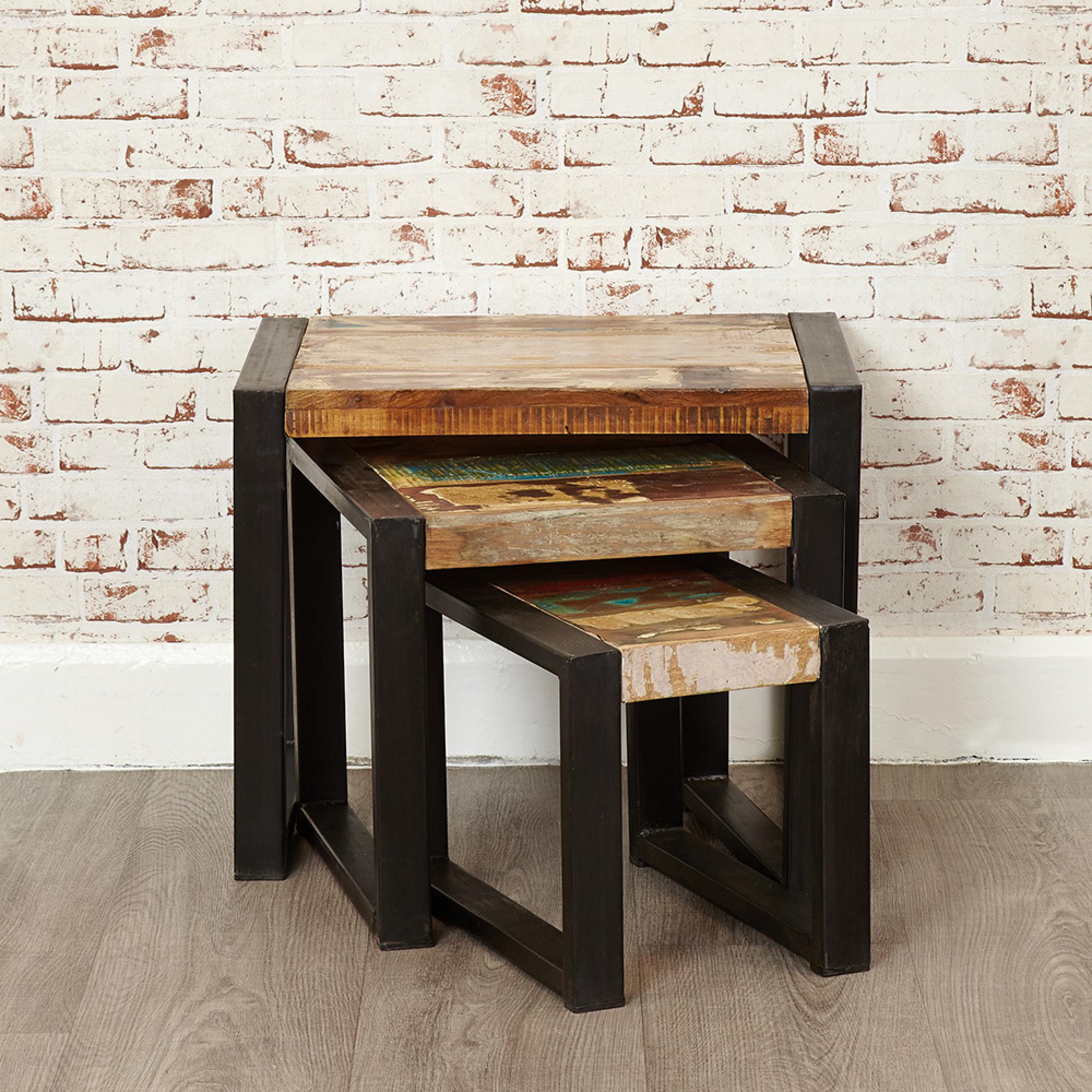 Urban Chic Reclaimed Nest of Tables