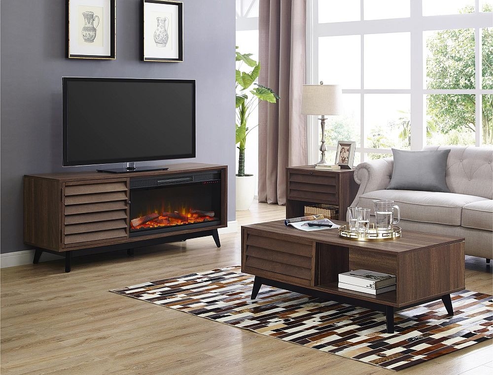 Vaughn Accent Table - Walnut - 5029096COMUK