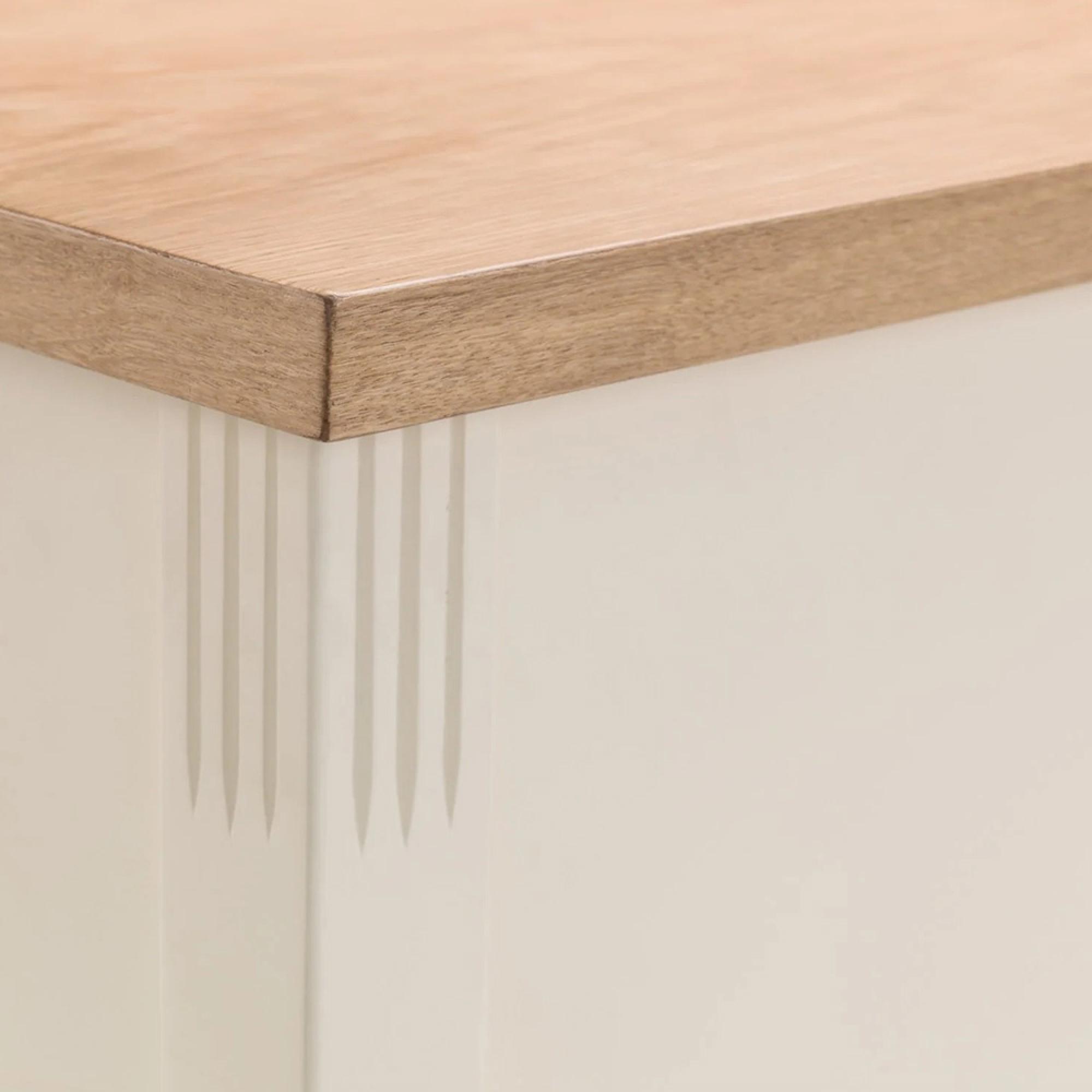 Davenport Storage Bench - Ivory