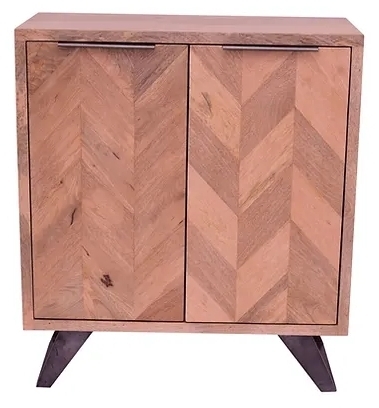 Albadi Parquet 2 Door Hall Cabinet
