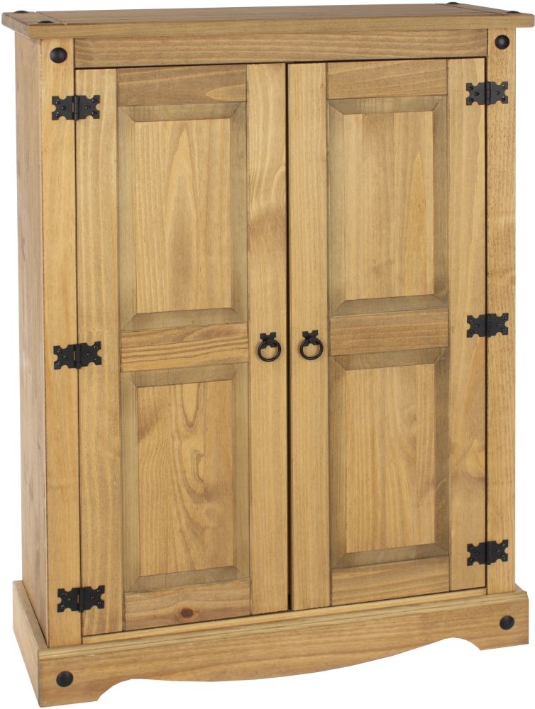 Corona Cupboard Unit - 2 Door - Pine Mexican