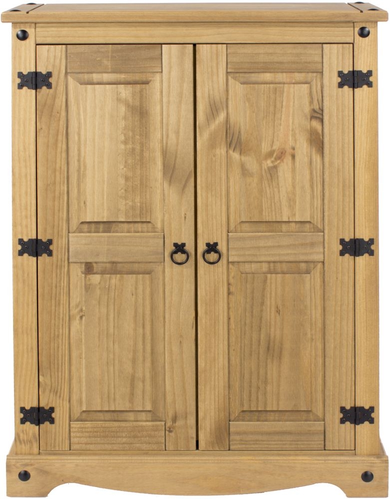 Corona Cupboard Unit - 2 Door - Pine Mexican