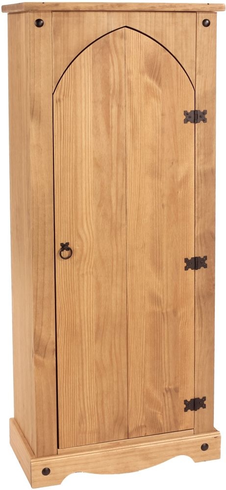 Corona Single Door Cupboard - Pine Mexican