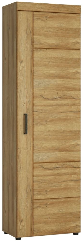 Cortina Oak Effect Tall Cupboard - RHF