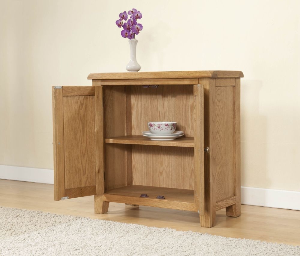Dorset Hall Cabinet - 2 Door - Oak