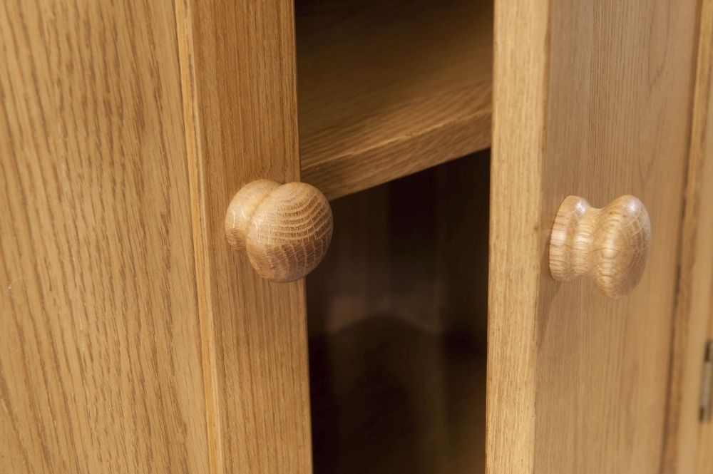 Dorset Hall Cabinet - 2 Door - Oak
