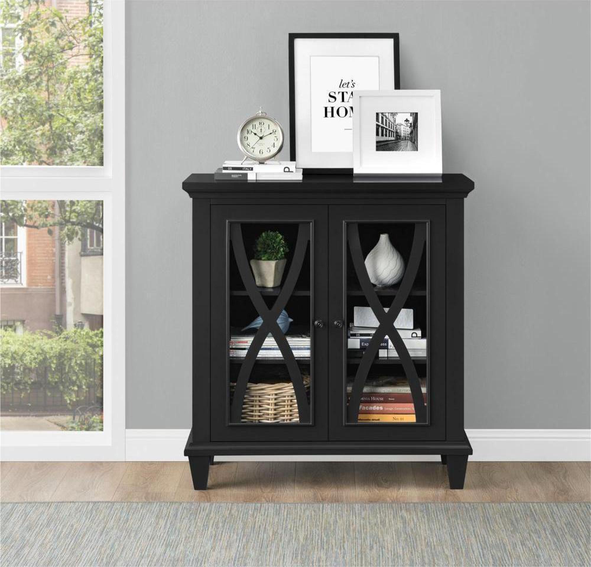 Ellington Accent Cabinet - Black - 5042196COMUK