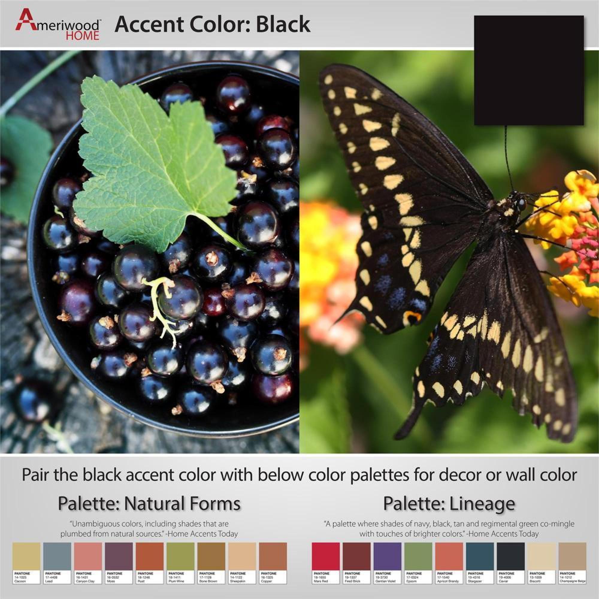 Ellington Accent Cabinet - Black - 5042196COMUK