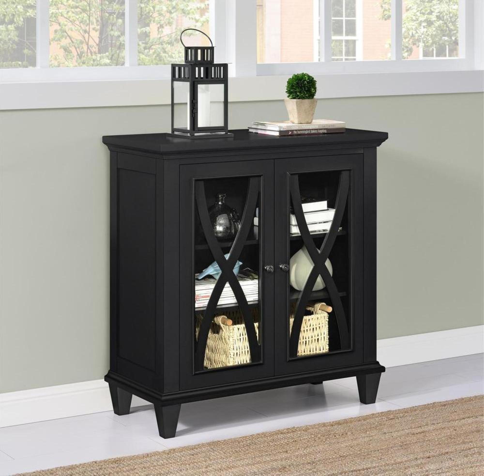 Ellington Accent Cabinet - Black - 5042196COMUK