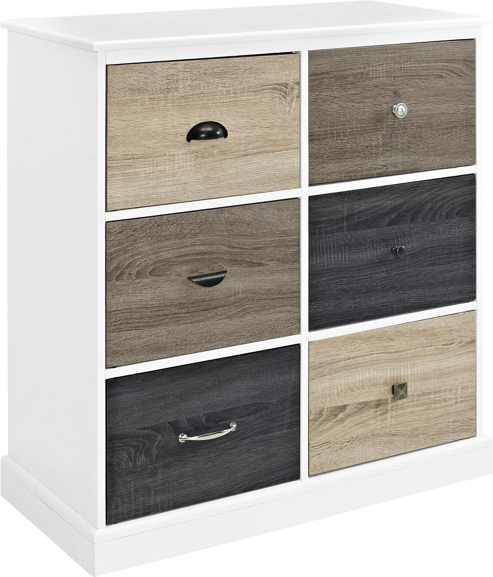 Mercer Storage Cabinet - 6 Door - White - 5072096UK