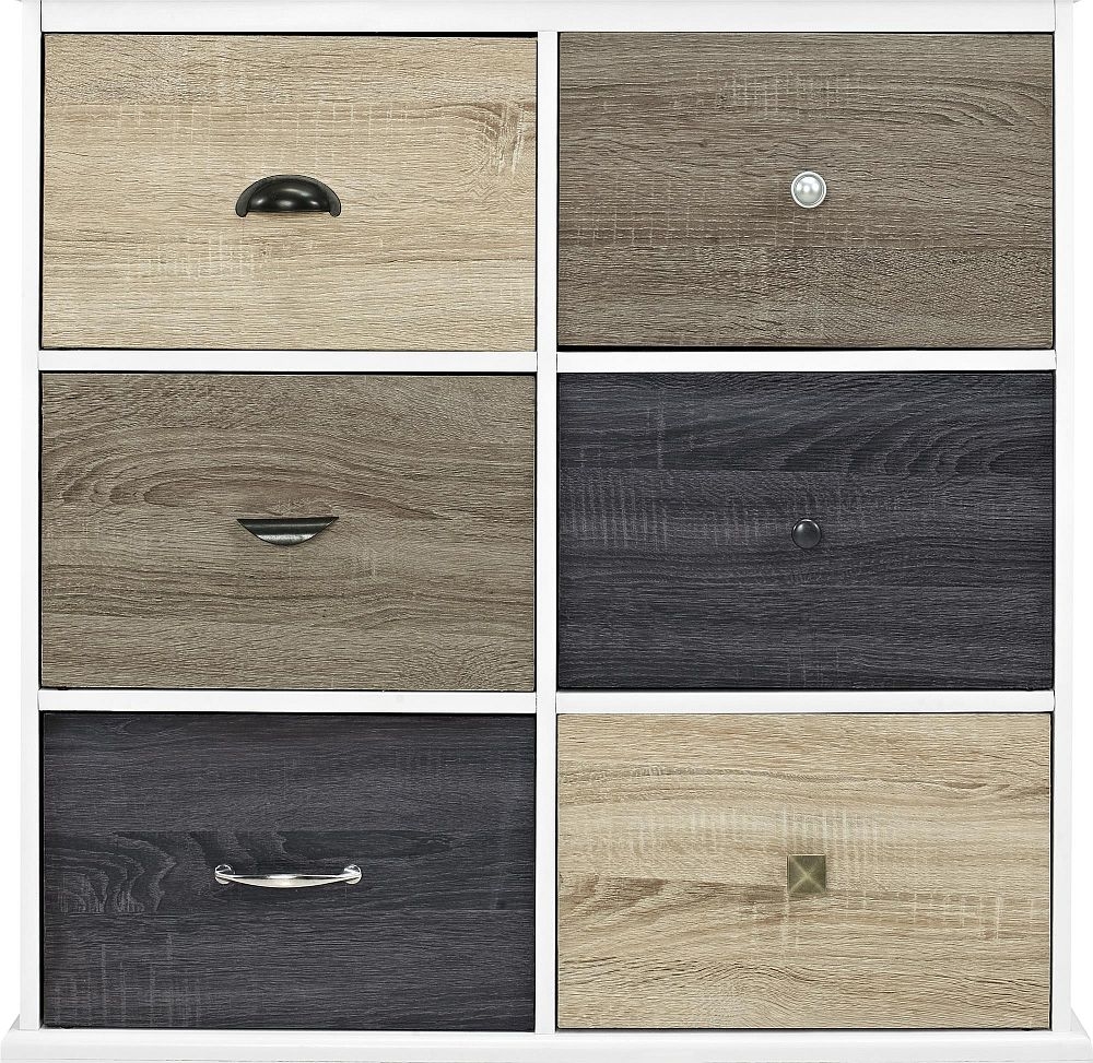 Mercer Storage Cabinet - 6 Door - White - 5072096UK