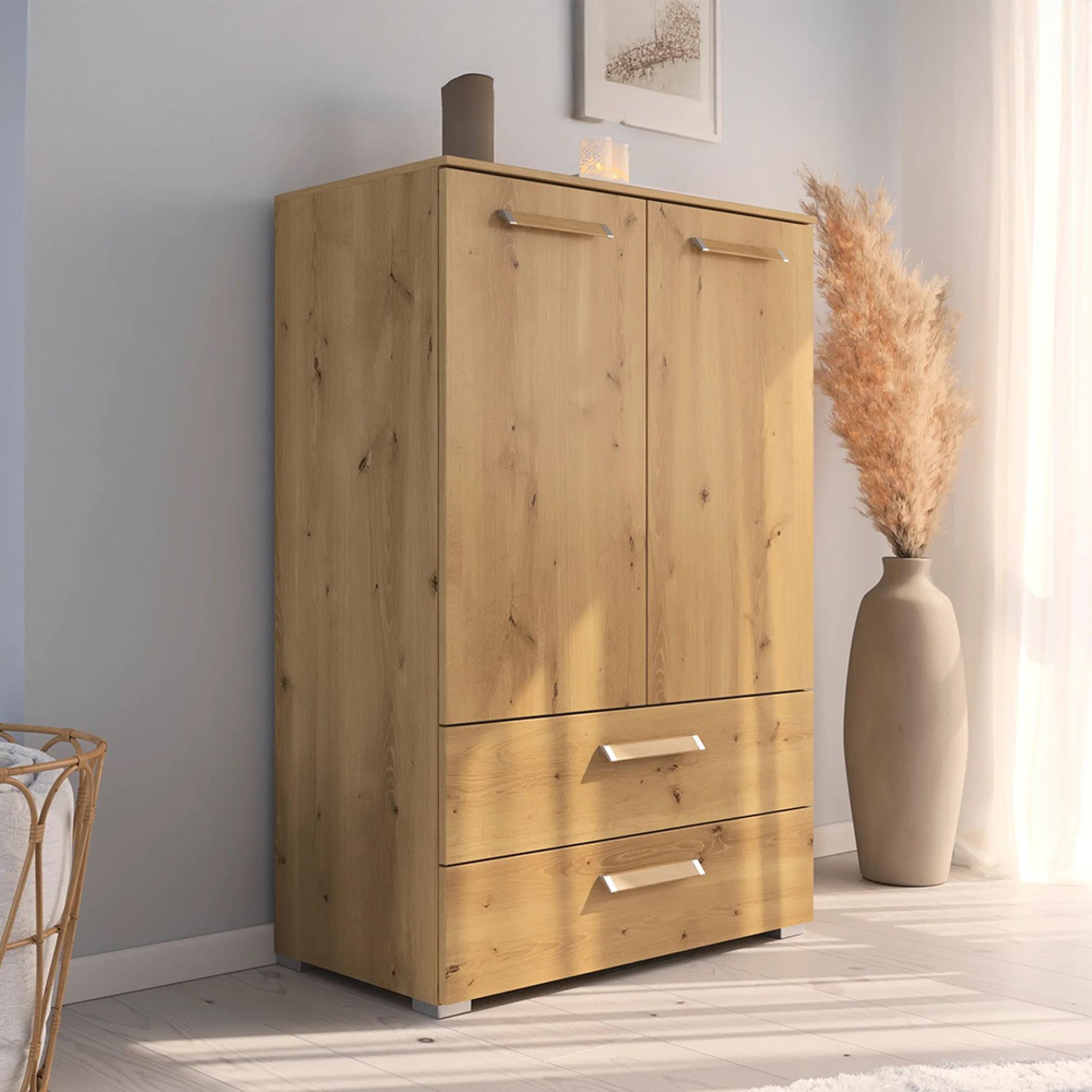 Rauch Evelyn 2 Door Cupboard - Wild Oak