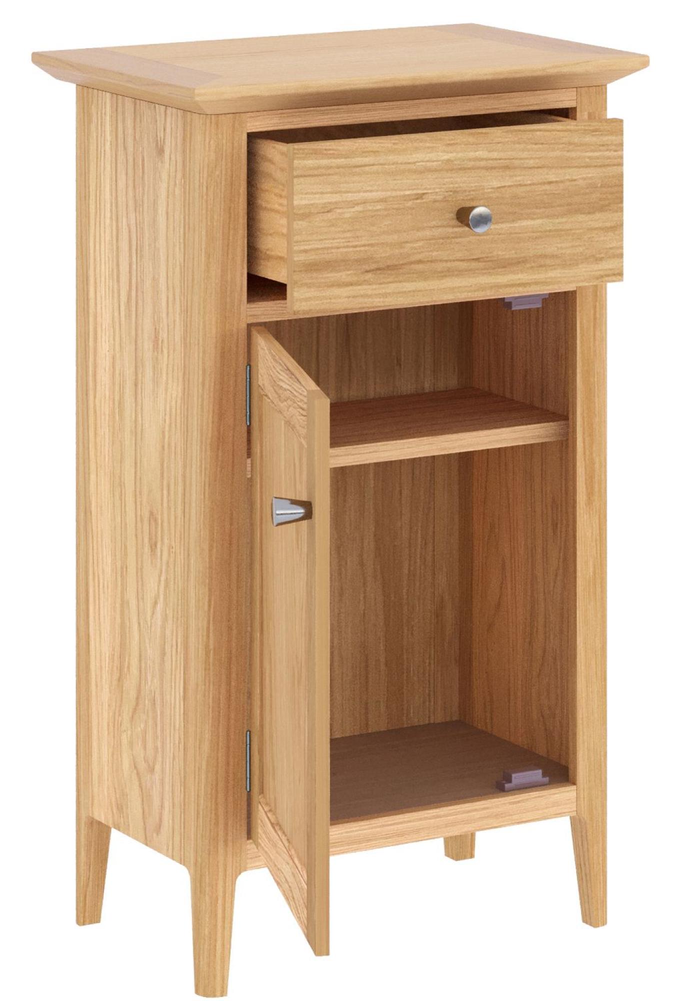 Selene Oak Small Cupboard